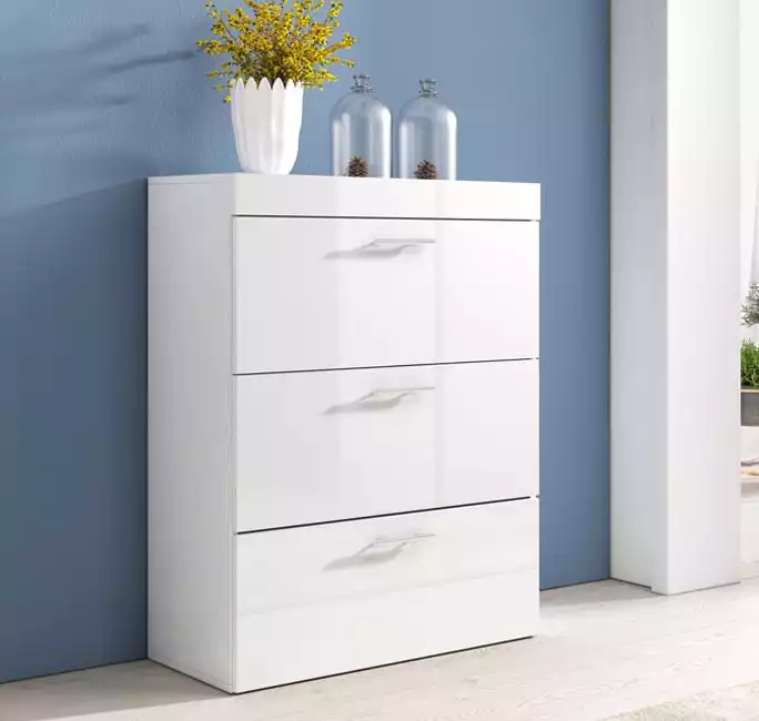 Cómoda Dalia cor branca