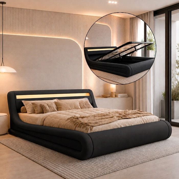 cama-de-casal-com-estrado-elevatorio-rodas-cor-preta