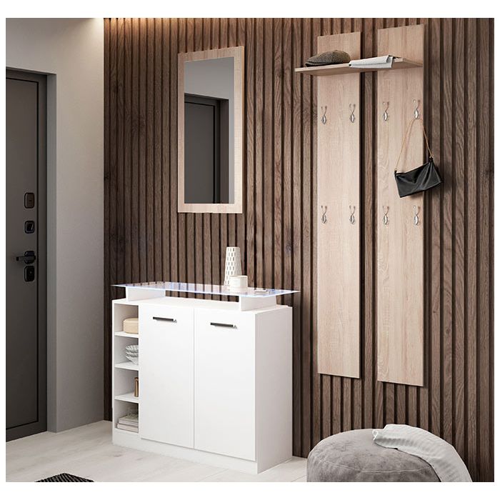 conjunto-de-entrada-com-espelho-e-cabideiro-paola-2p-cor-branca-e-sonoma
