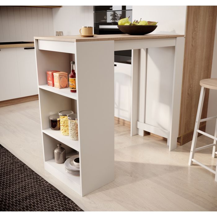 mesa-alta-kyra-110cm-cor-branca-e-sonoma