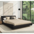 Cama Alessia cor preta (150x190cm)