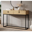 Móvel de entrada Aron (120 cm) na cor safir
