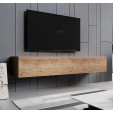Móvel de TV modelo Aitana M2 (180x30cm) cor roble
