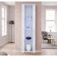 Vitrine Branca 40x170 cm com pés 2 cm Nora V5