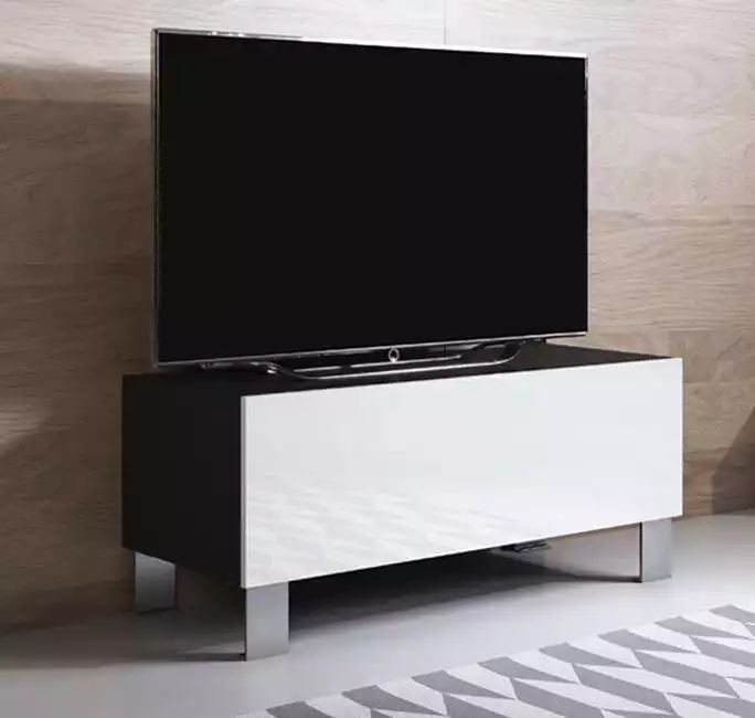 movel-tv-luke-h1-100x30-pes-aluminio-preto-branco