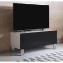 movel-tv-luke-h1-100x30-pes-aluminio-branco-preto