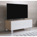movel-tv-luke-h1-100x30-pes-aluminio-sonoma-branco