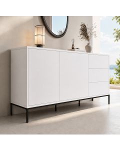 Aparador Branco Moderno 150 cm Serena