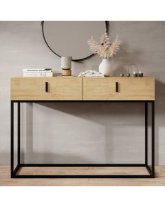 Móvel de entrada Aron (120 cm) na cor safir
