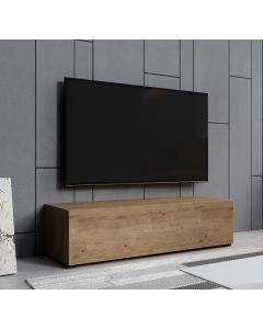 Móvel de TV color Roble 120 cm com pés 2 cm Aitana M1