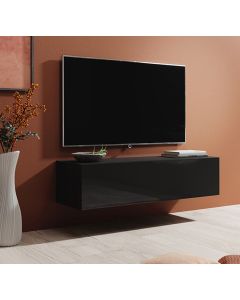 Móvel de TV modelo Berit 120x30 cor preta