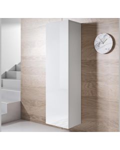 Armário suspenso modelo Luke V4 (40x165cm) cor branca