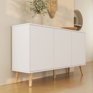 Aparador modelo Vega cor Branco Mate