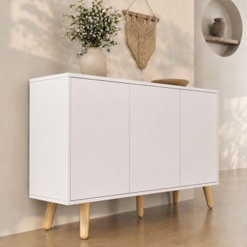 Aparador modelo Vega cor Branco Mate