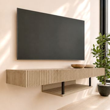 Móvel de TV cor Carvalho 150cm Renzo
