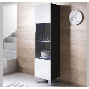 vitrine-luke-v6-40x165cc-pes-aluminio-preto-branco