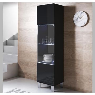 vitrine-luke-v6-40x165cc-pes-aluminio-preto